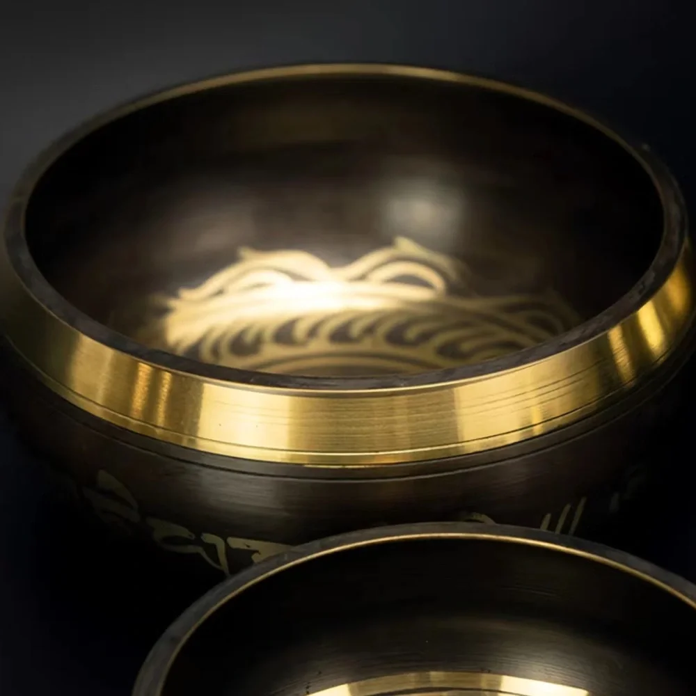Beautiful brass singing bowl - Picture 2 of 4